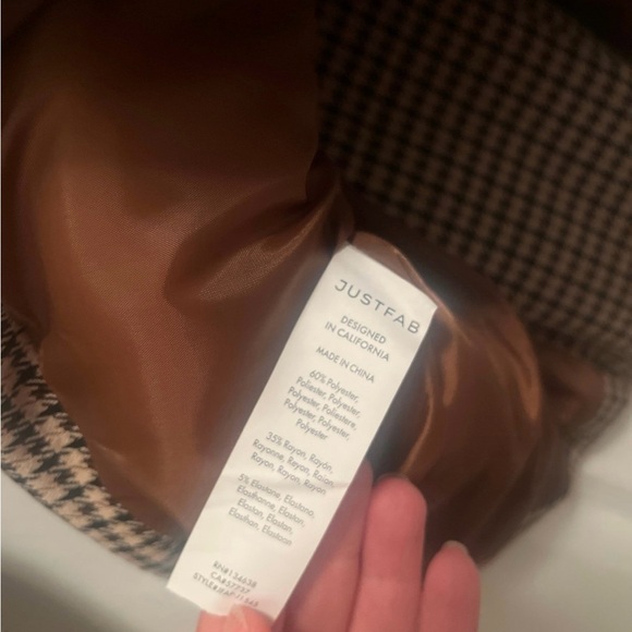 NWT Just Fab jacket XXL - Picture 6 of 6